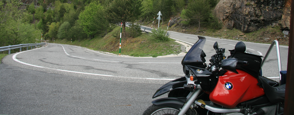 Andorra mit dem Motorradgespann