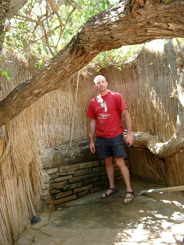 Dusche im Aba Huab Camp