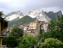 Marmorsteinbruch in Carrara