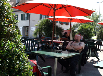 Pause irgendwo in der Schweiz